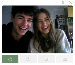 Camera widget preview